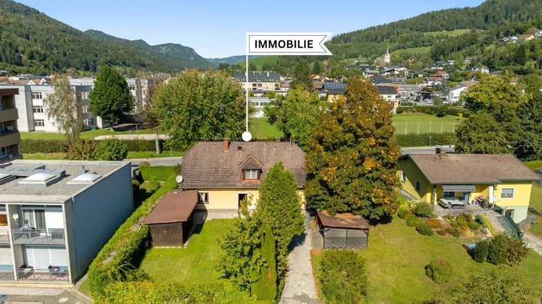 Älteres nettes 150m² Einfamilienwohnhaus mit Doppelcarport in Brückl - Super Infrastruktur