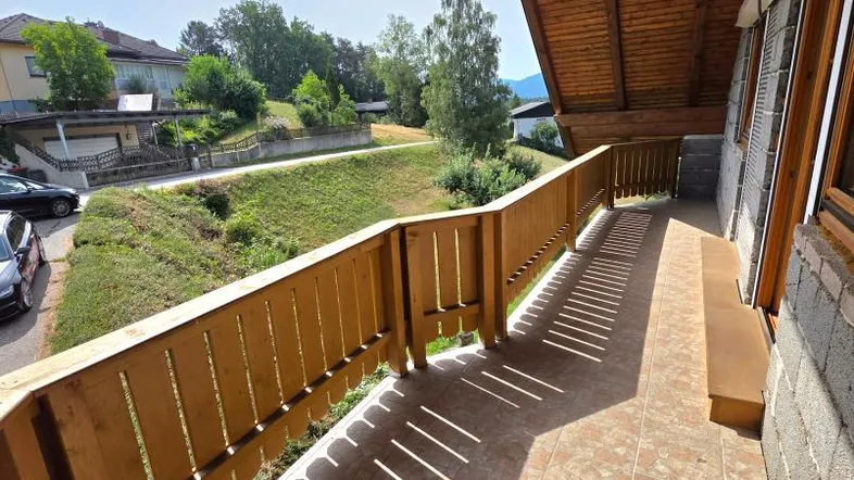 ostseitiger Balkon