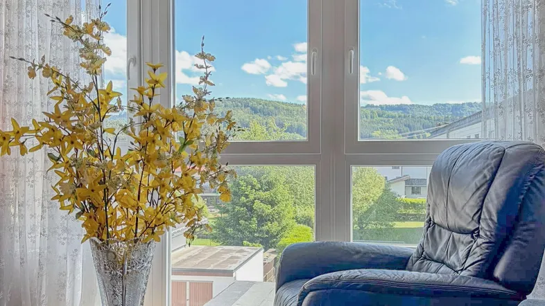 Ausblick Wohn- & Essbereich