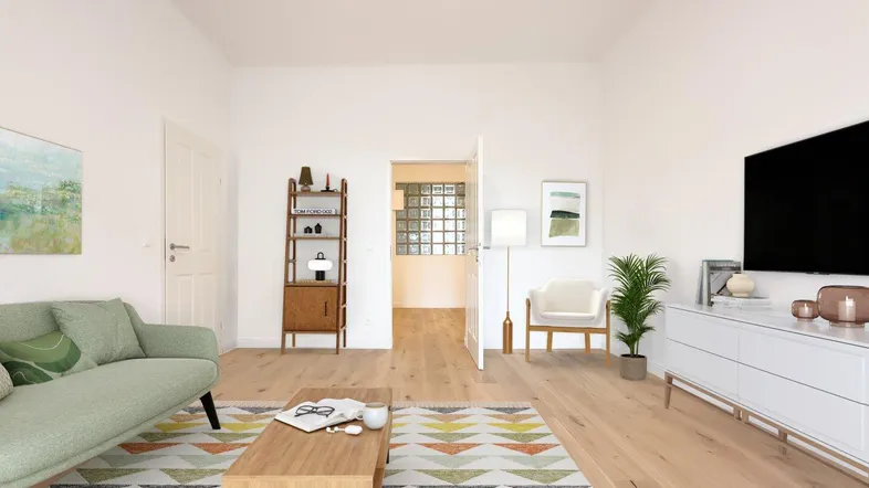 WOHNZIMMER EINRICHTUNGSBEISPIEL