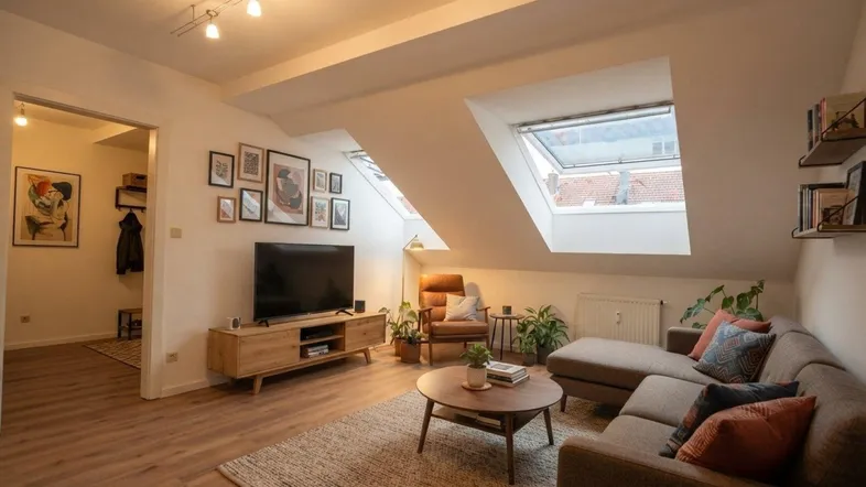 Offenes Wohnzimmer