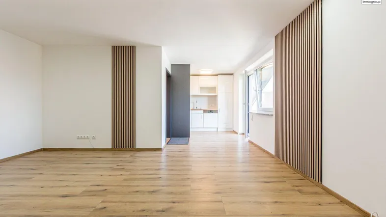 Wohn- Essbereich im Dachgeschoss