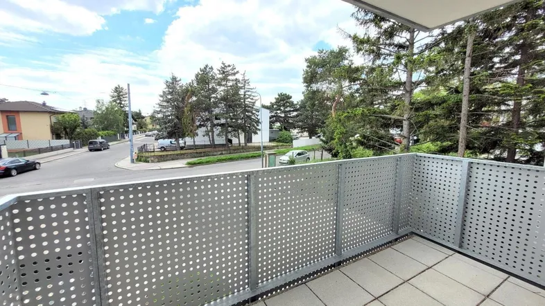 schöner Balkon