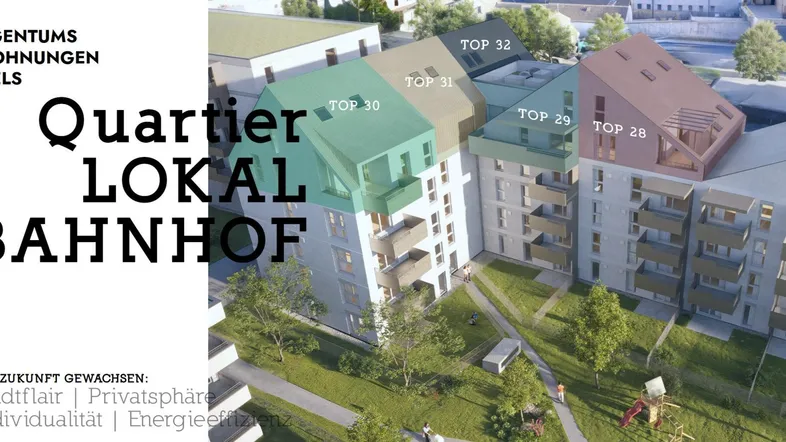 Lokalbahnhof Dachwohnung 87 m2-Top 32