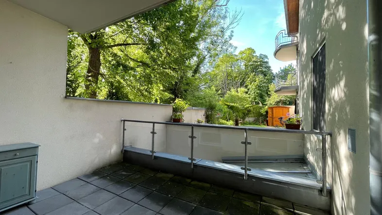 Loggia und Terrasse