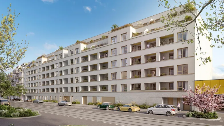 Visualisierung Straßenanasicht