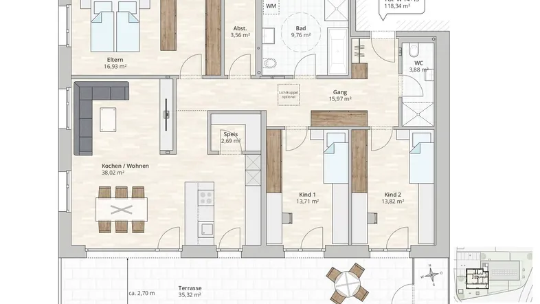 Variante TOP W14+15 3.OG