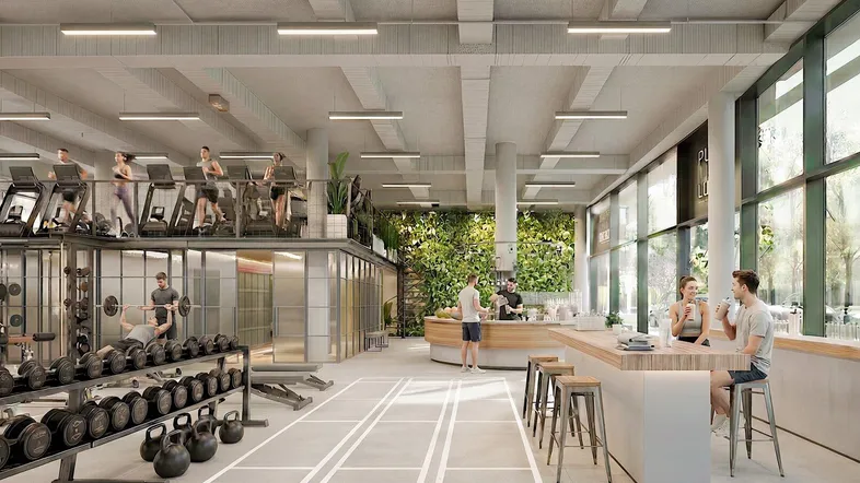 Fitnessstudio im atrium3 Landeck – moderne Gesundheits-, Praxis- und Gewerbeflächen in Tirol