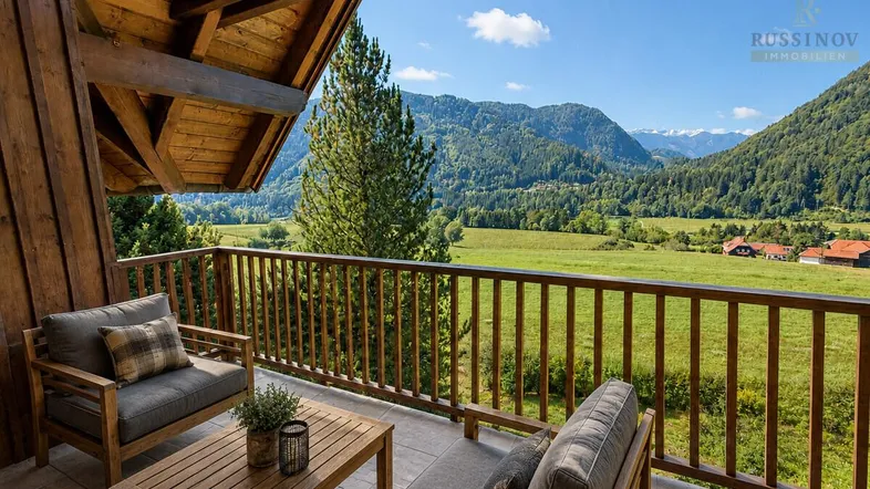 Balkon Ausblick