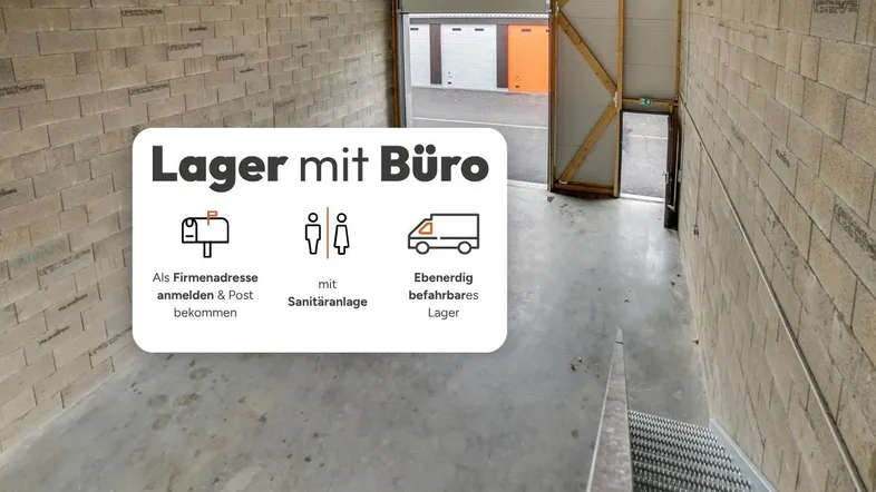 145m2 Büroeinheiten bei Storage24