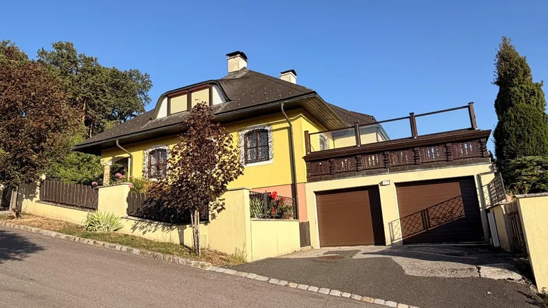 Außenansicht des Einfamilienhauses