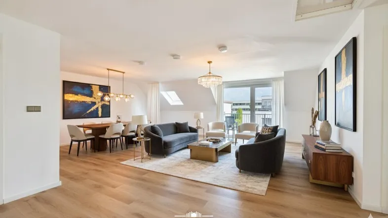 Einrichtungsvorschlag Penthouse Wohnbereich
