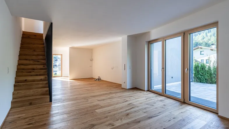 Flexibles Haus mit zwei Einheiten
