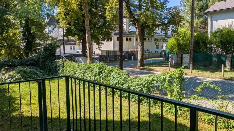 Ausblick Balkon