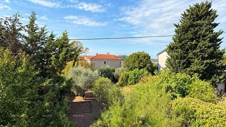 Gepflegter Gartenbereich mit üppiger Vegetation und Blick auf die umliegende Landschaft.