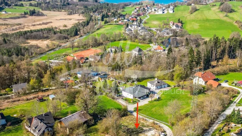 Baugrundstück mit genehmigtem Wohnprojekt in Ruhelage mit Seeblick – Keutschach (Rauth)