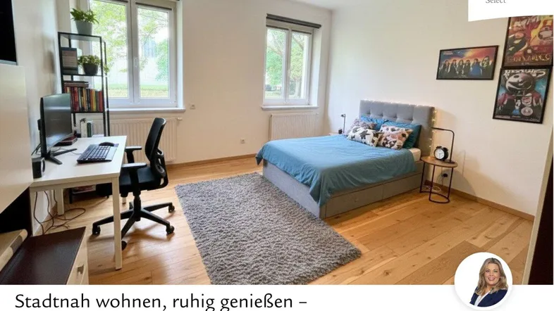 Ruhige Innenhoflage trifft Stadtflair – 3-Zimmer-Wohnung nahe Zentrum Baden