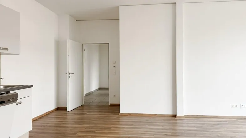 Zugang Schlafzimmer und Badezimmer