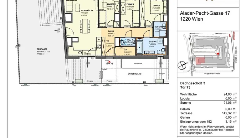 Wohnungsplan 17.73