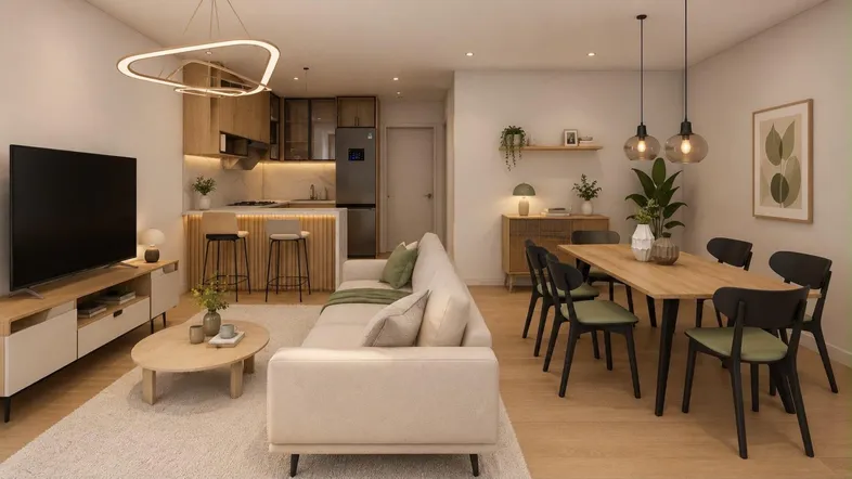 Visualisierung: Wohnzimmer
