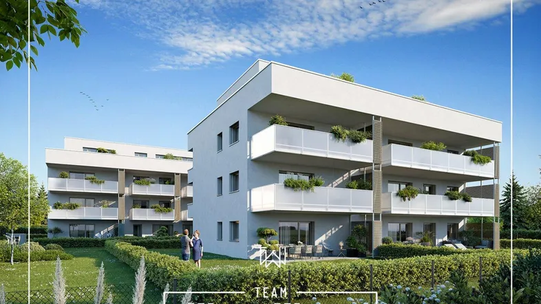 FREIRAUM³ – Ein Zuhause mit Stil und Komfort - Sonnige 4-Zimmergartenwohnung