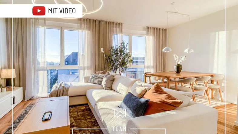 Exklusive 4 Zimmer Maisonette-Eckwohnung mit Dachterrasse &amp; Weitblick