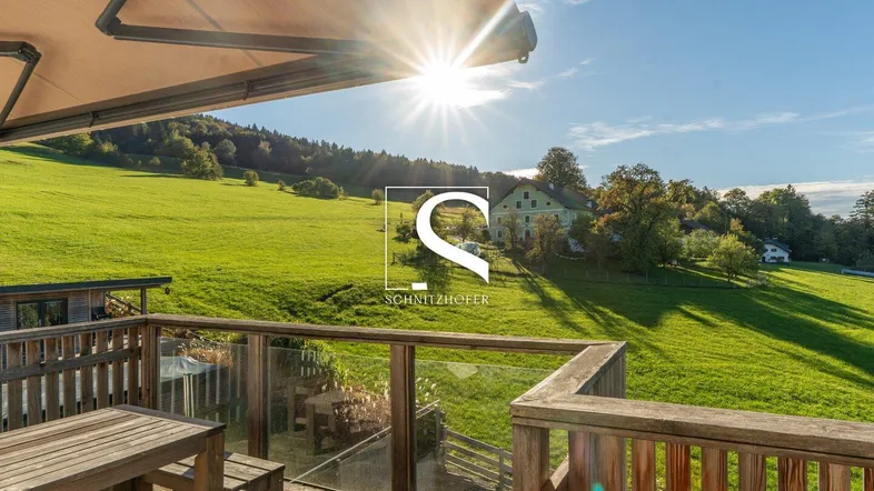 Ausblick von der Terrasse