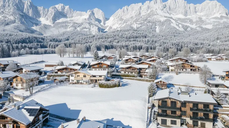 Einzigartiger 592 m² großer Baugrund für ein Einfamilien- oder Doppelhaus in Going