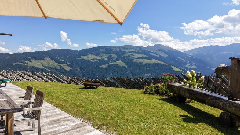Terasse mit Weitblick