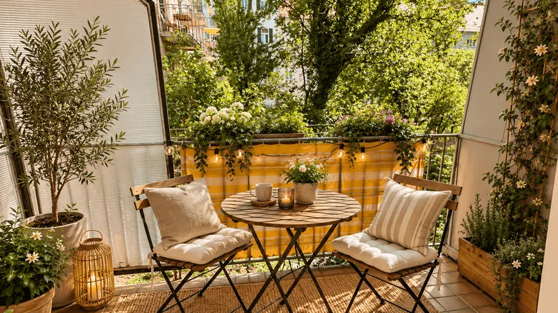 Balkon KI generiert