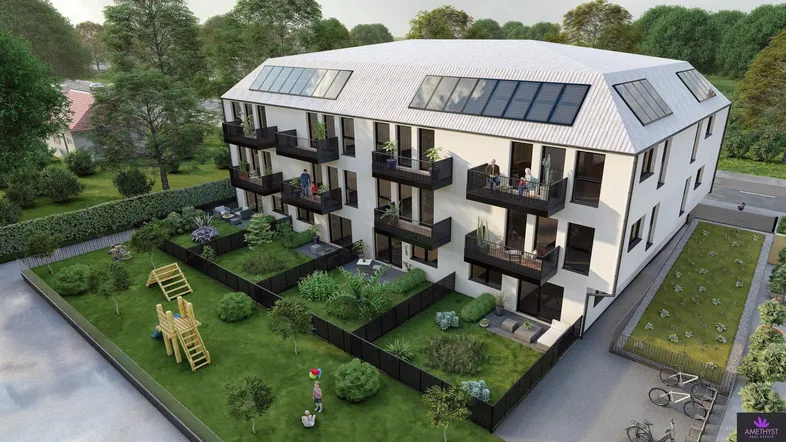 Rendering Gartenansicht