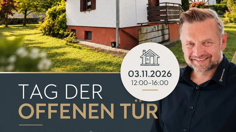 Tag der offenen Tür – Immobilienposter