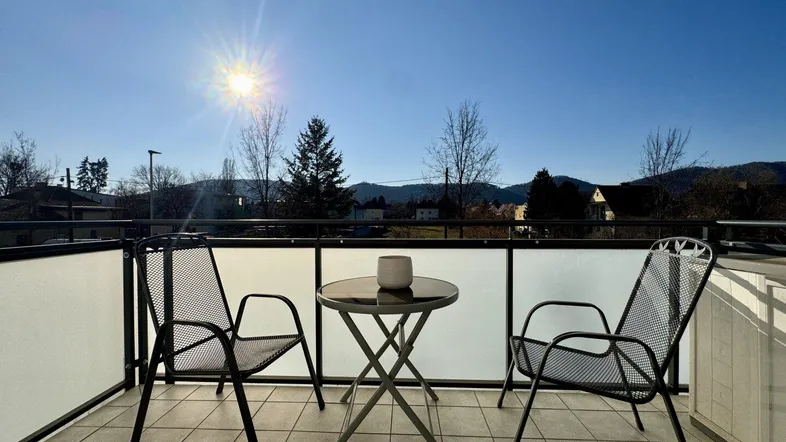 MODERNES WOHNEN : Sonnige 3-Zimmer-Wohnung mit Balkon in Toplage von Graz-Wetzelsdorf