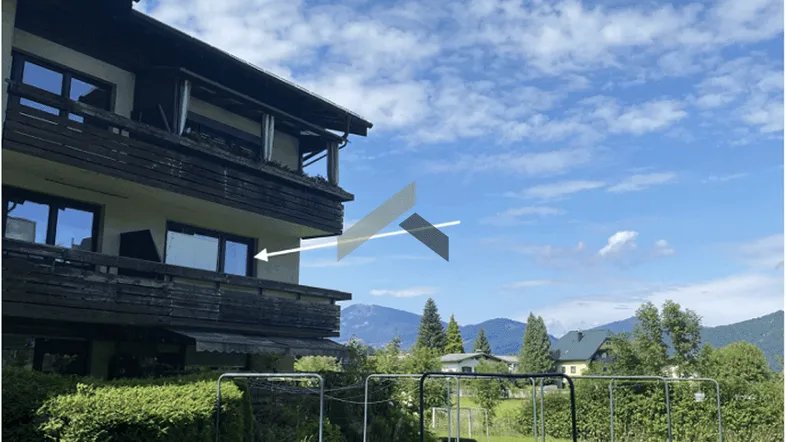 Wohnung Balkon außen