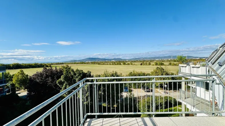 Balkon in der Früh