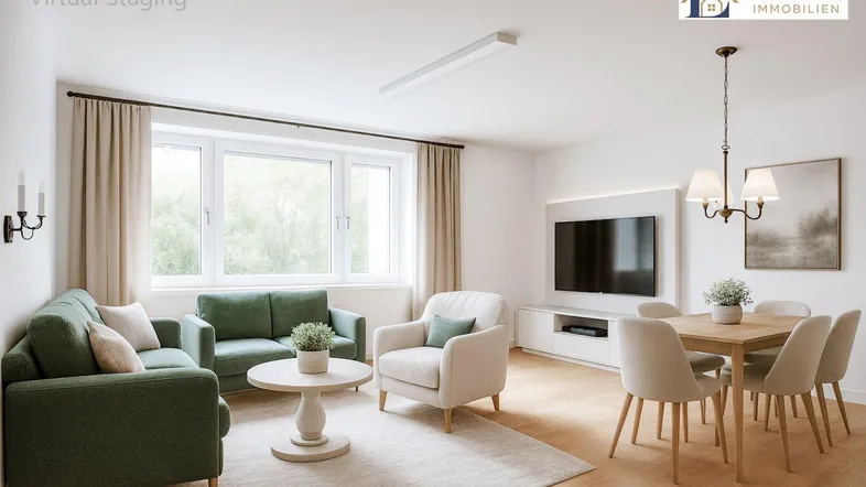 Wohnzimmer (Virtual Staging)
