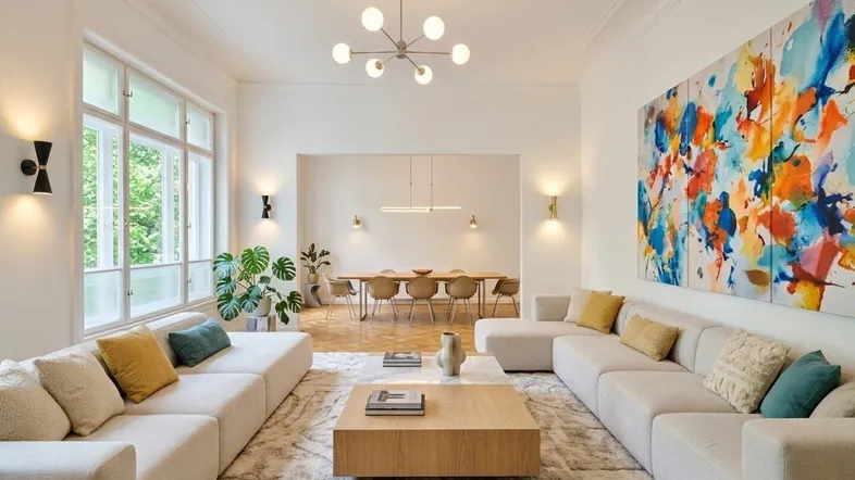 KI - Generiertes Homestaging