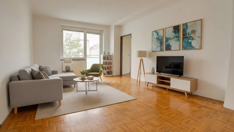 Wohnzimmer-Rendering