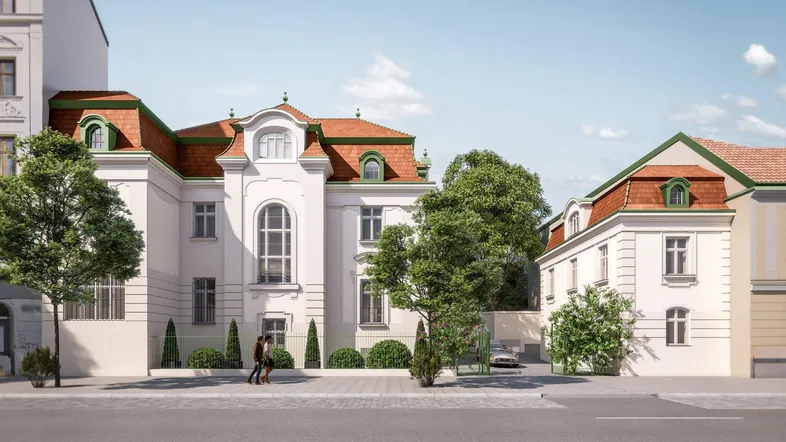 Straßenansicht Villa