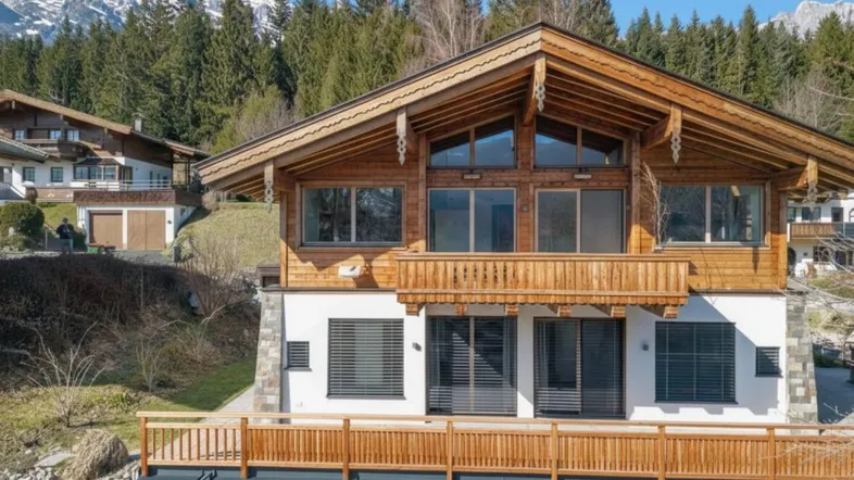 Luxus-Chalet in den Salzburger Alpen mit privater Sauna