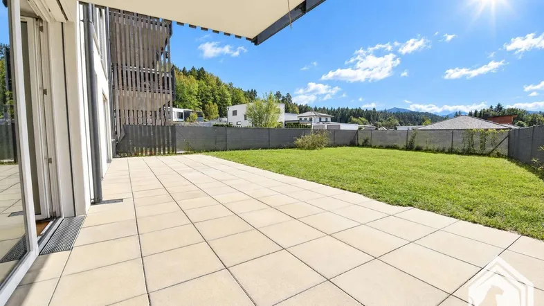 Terrasse und Garten