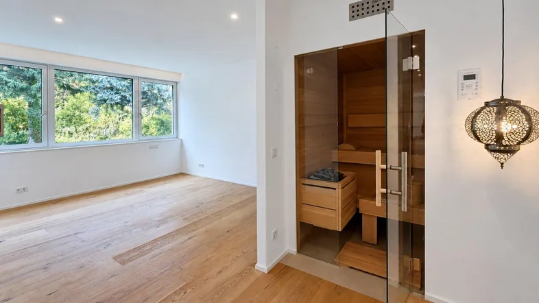 Zimmer 2, Sauna