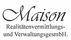 Logo MAISON REALITÄTENVERMITTLUNGS- u. VERWALTUNGSGESMBH
