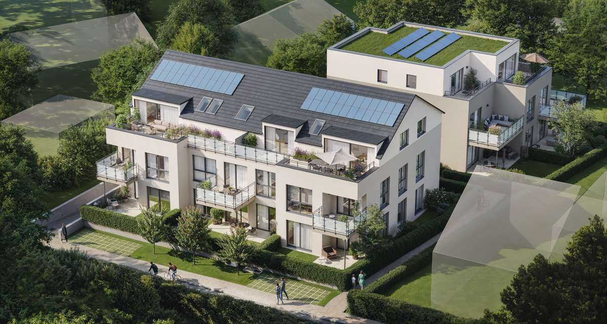 Visualisierung Westansicht