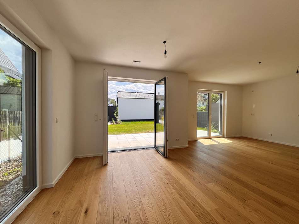 Wohnzimmer Gartenwohnung