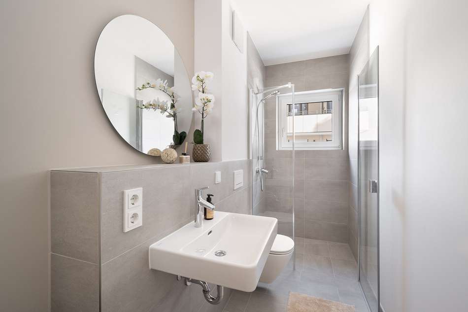 Musterwohnung Badezimmer