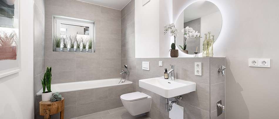 Musterwohnung Badezimmer