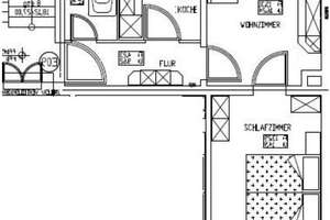Helle 2 Zimmer mit Balkon ** Schlafzimmer zur ruhigen Gartenseite – 4159 Wahren, Leipzig – Vorschaubild 3