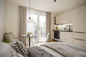 Stilvolles, vollmöbliertes Neubau-Apartment mit Balkon in Toplage Stuttgart – Paulinenstraße 14, 70178 Karlshöhe, Stuttgart – Vorschaubild 3