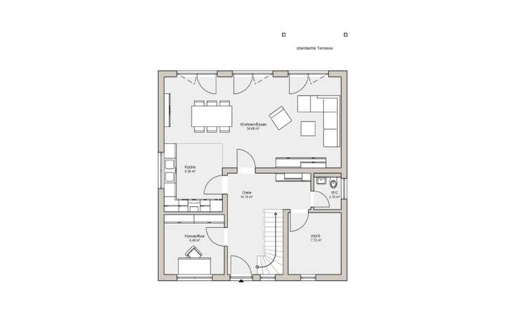 Grundriss Erdgeschoss